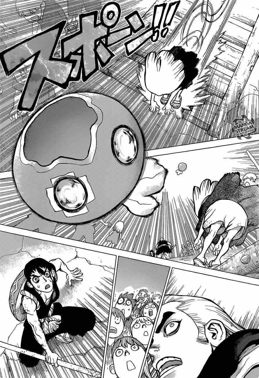 Dr. Stone Manga Chapter 35 page 11 - The Masked Warrior