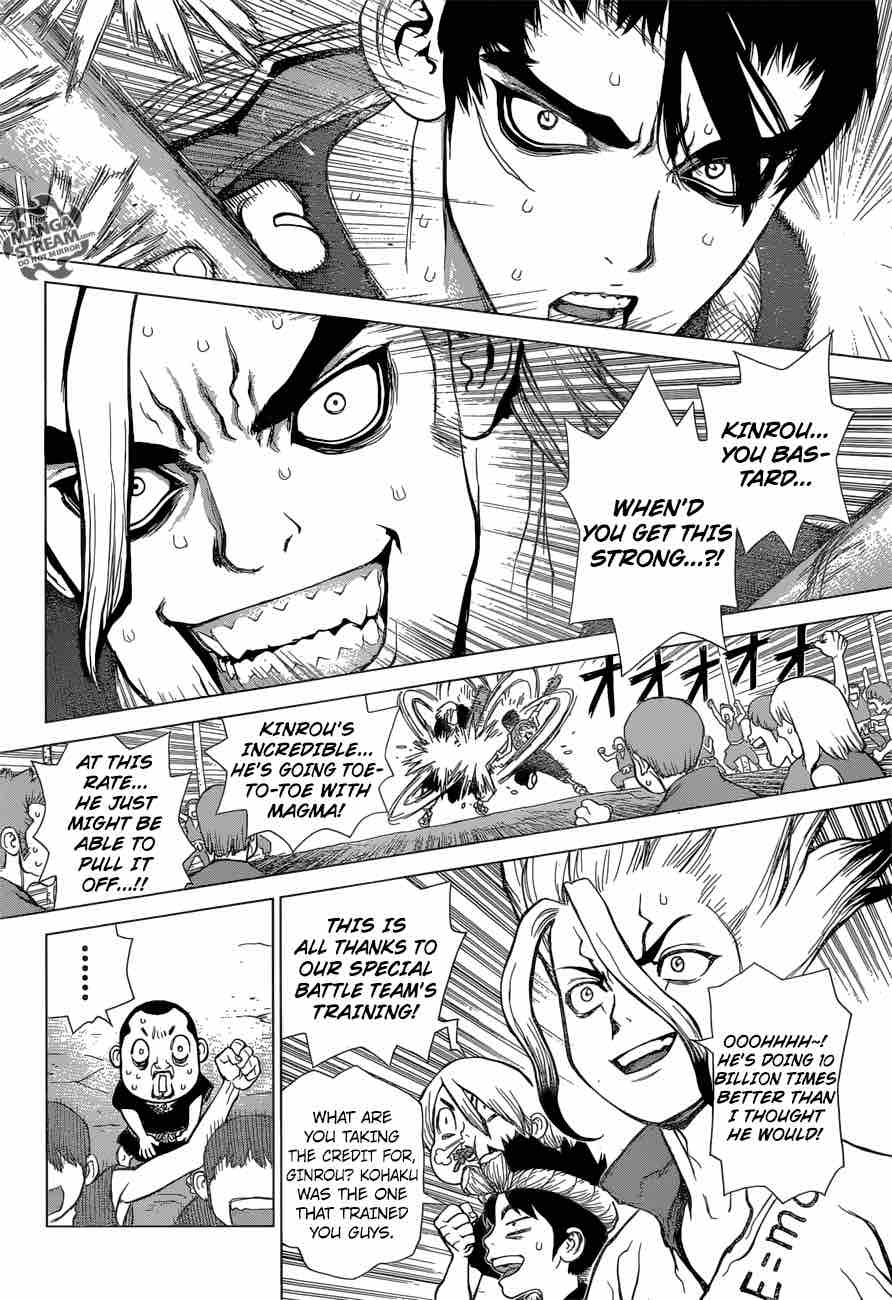 Dr. Stone Manga Chapter 35 page 3 - The Masked Warrior