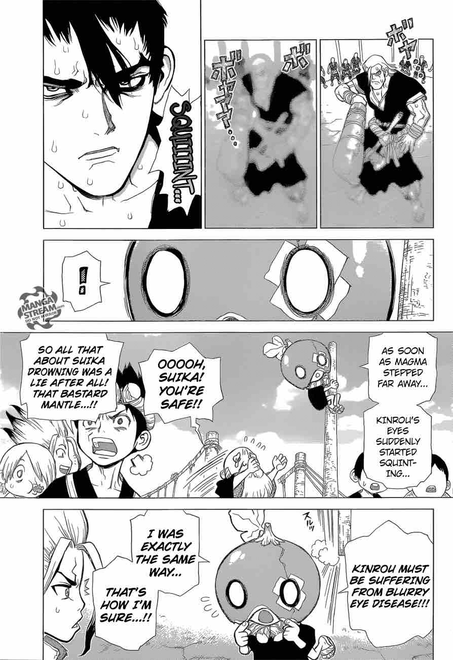 Dr. Stone Manga Chapter 35 page 6 - The Masked Warrior