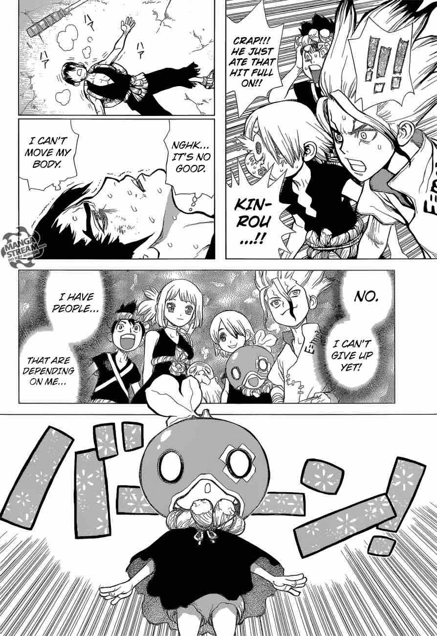 Dr. Stone Manga Chapter 35 page 9 - The Masked Warrior