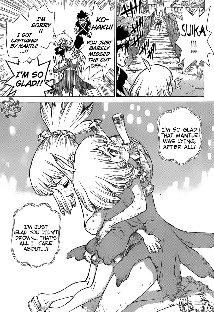 Dr. Stone Manga Chapter 36 page 13 - Kinro and Ginro