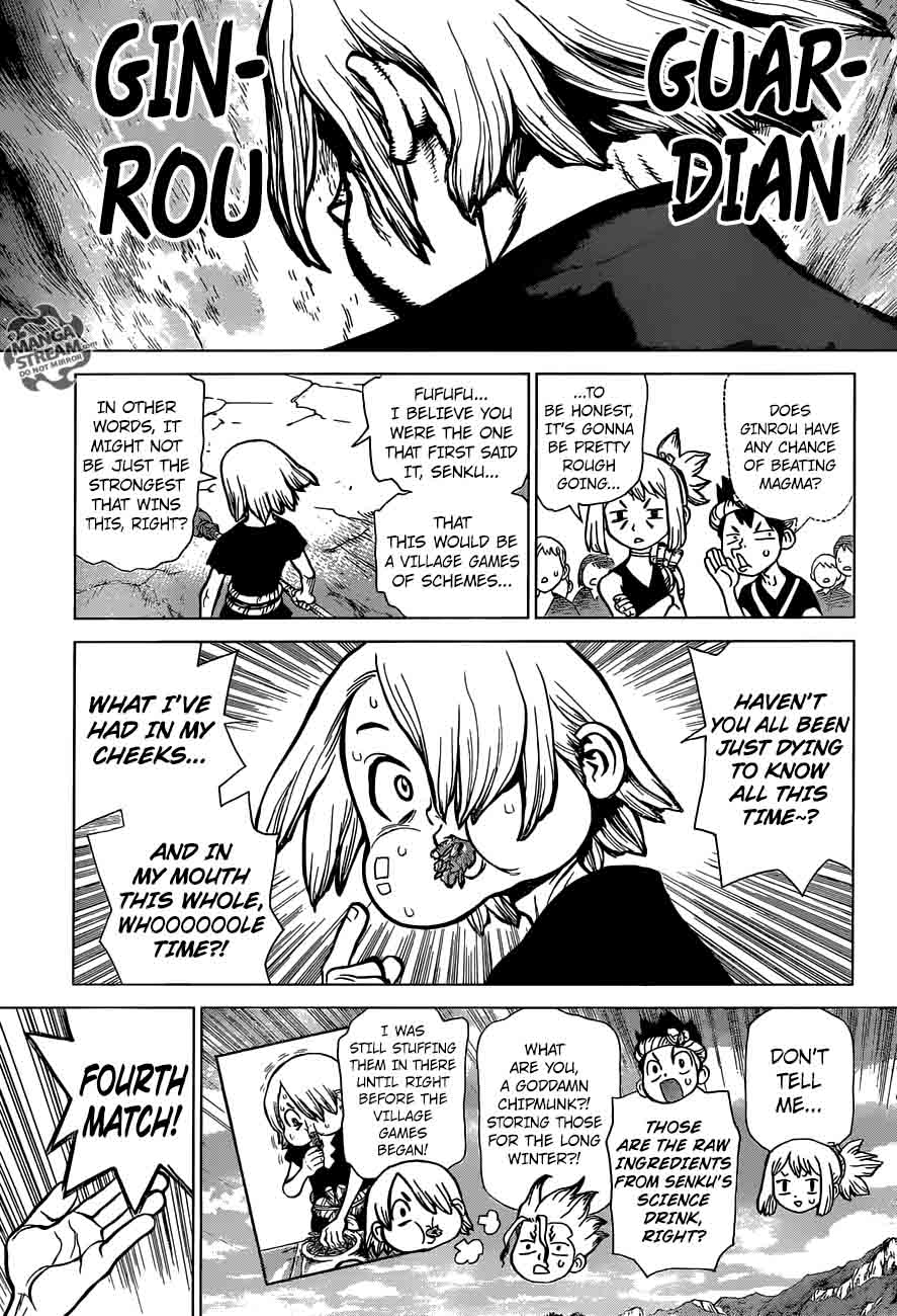 Dr. Stone Manga Chapter 36 page 15 - Kinro and Ginro