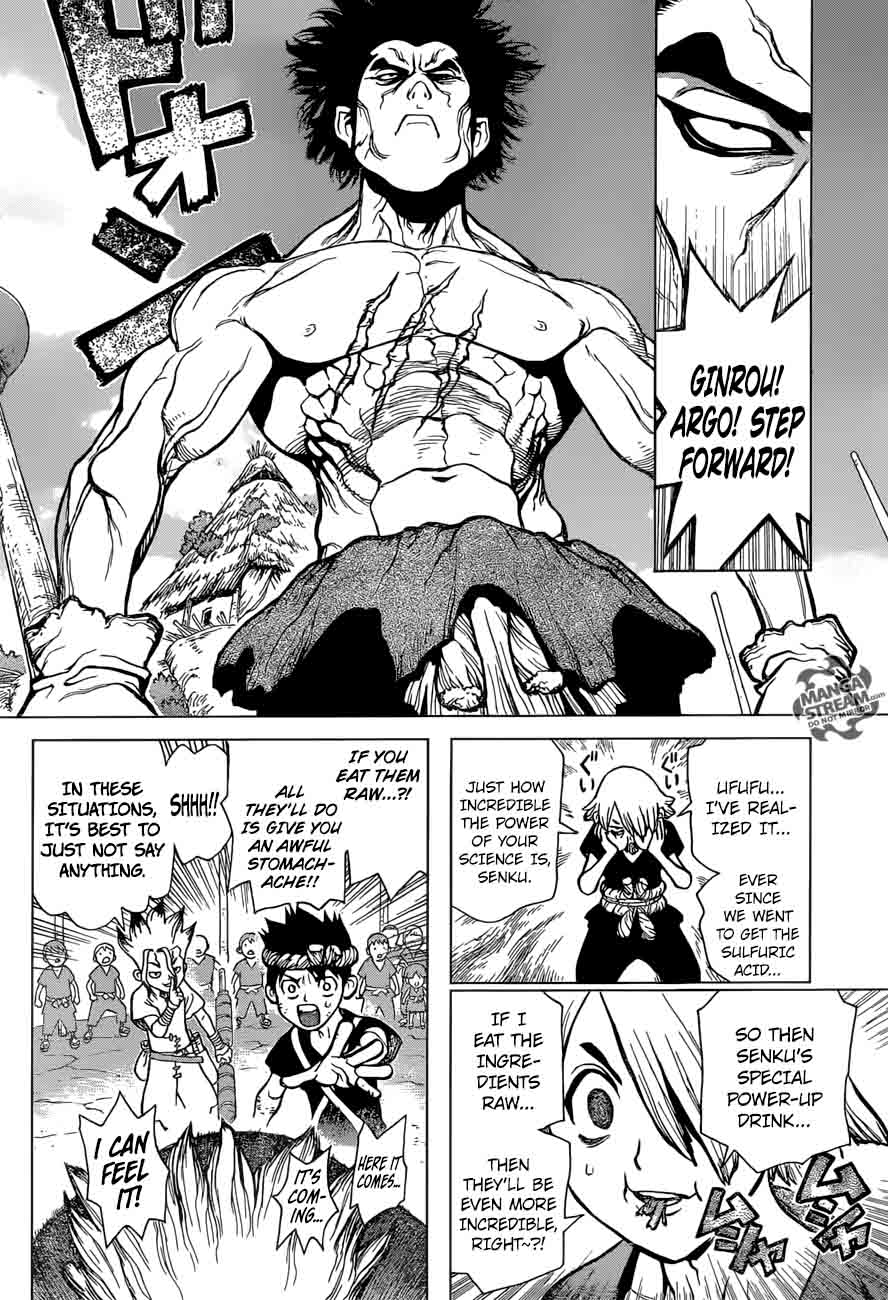 Dr. Stone Manga Chapter 36 page 16 - Kinro and Ginro