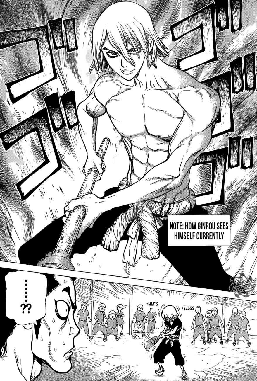 Dr. Stone Manga Chapter 36 page 17 - Kinro and Ginro