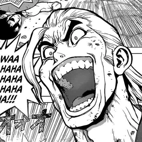 Dr. Stone Manga Chapter 36 (Kinro and Ginro) cover