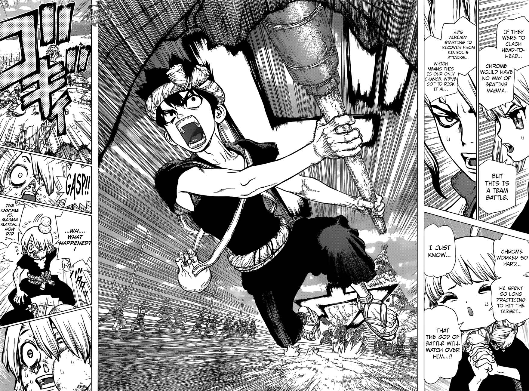 Dr. Stone Manga Chapter 37 page 10 - Science-User Chrome