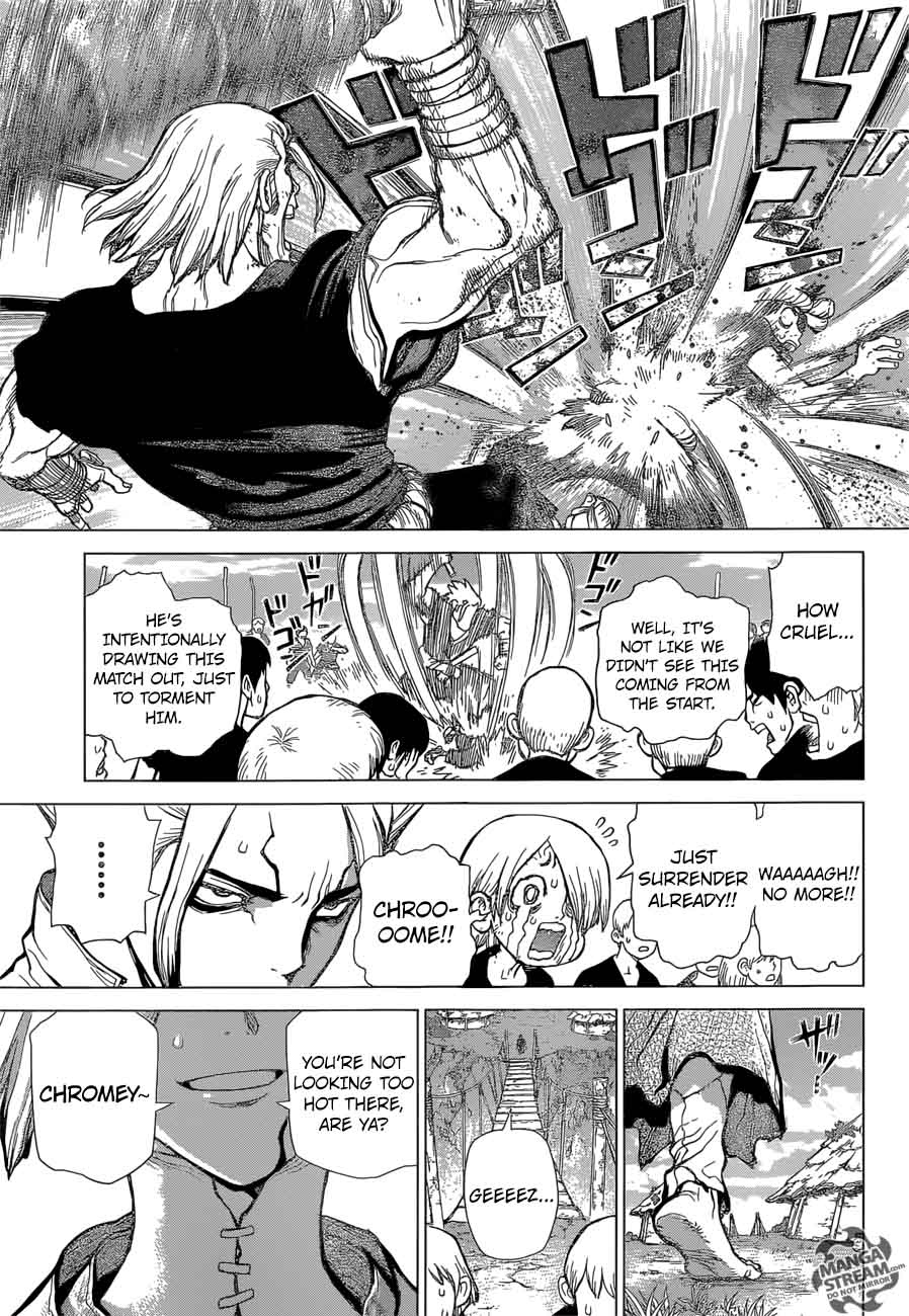 Dr. Stone Manga Chapter 37 page 12 - Science-User Chrome