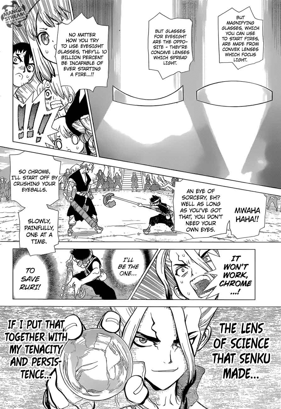 Dr. Stone Manga Chapter 37 page 17 - Science-User Chrome