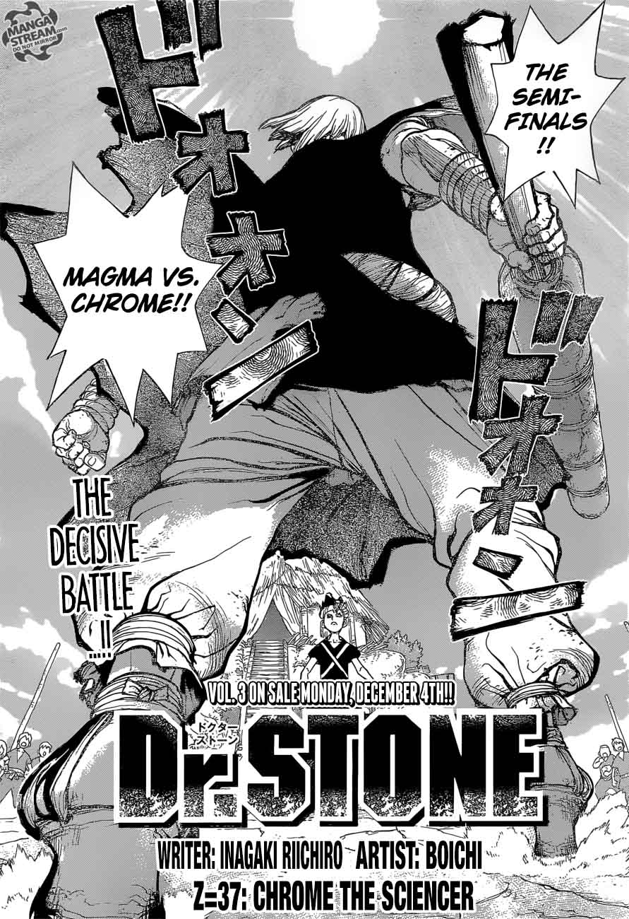 Dr. Stone Manga Chapter 37 page 7 - Science-User Chrome