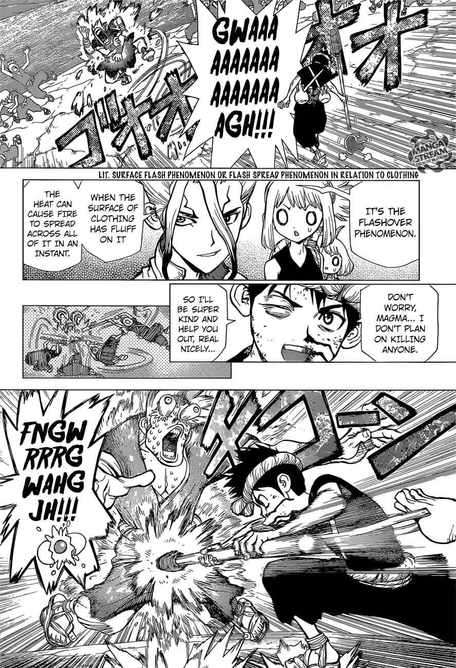 Dr. Stone Manga Chapter 38 page 18 - Master of Flame