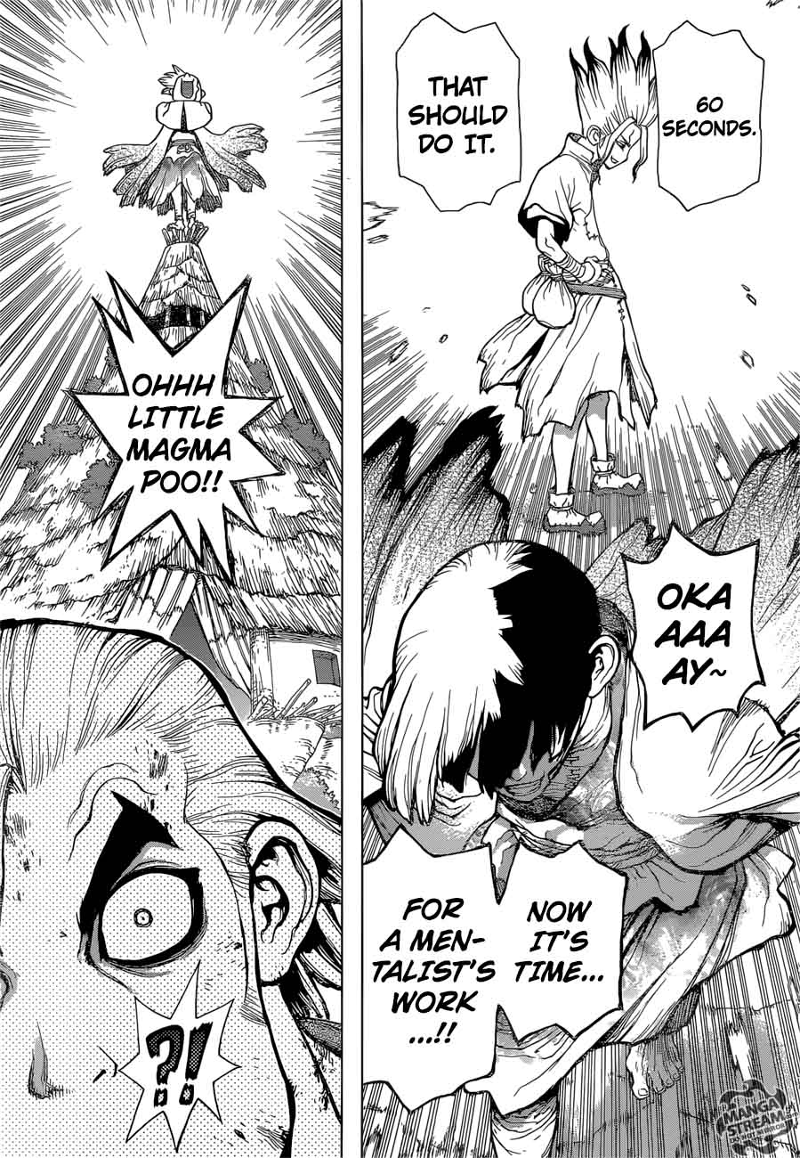 Dr. Stone Manga Chapter 38 page 7 - Master of Flame