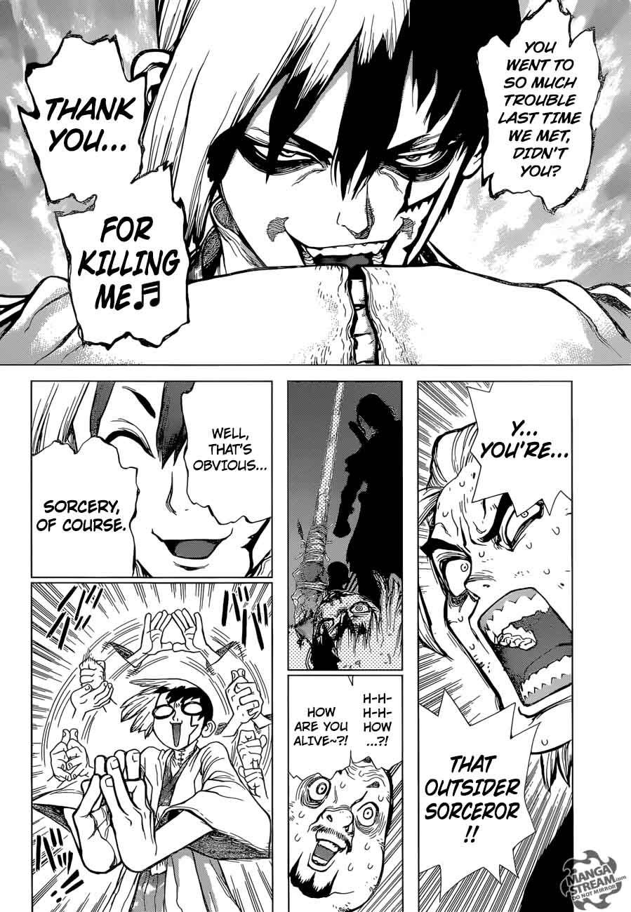 Dr. Stone Manga Chapter 38 page 8 - Master of Flame
