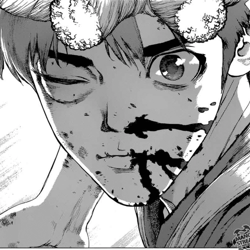 Dr. Stone Manga Chapter 38 (Master of Flame) cover