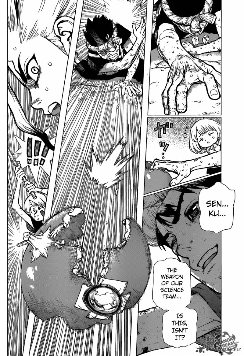 Dr. Stone Manga Chapter 39 page 12 - And the Winner is...
