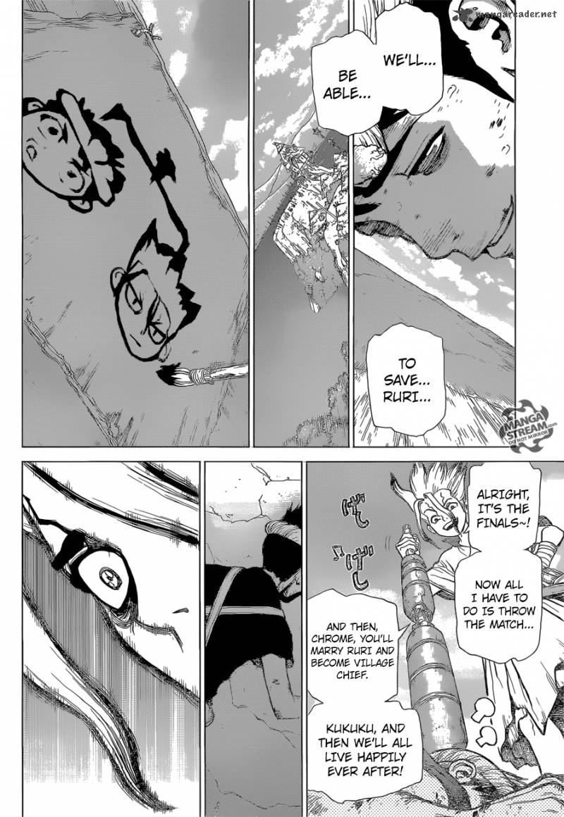 Dr. Stone Manga Chapter 39 page 16 - And the Winner is...