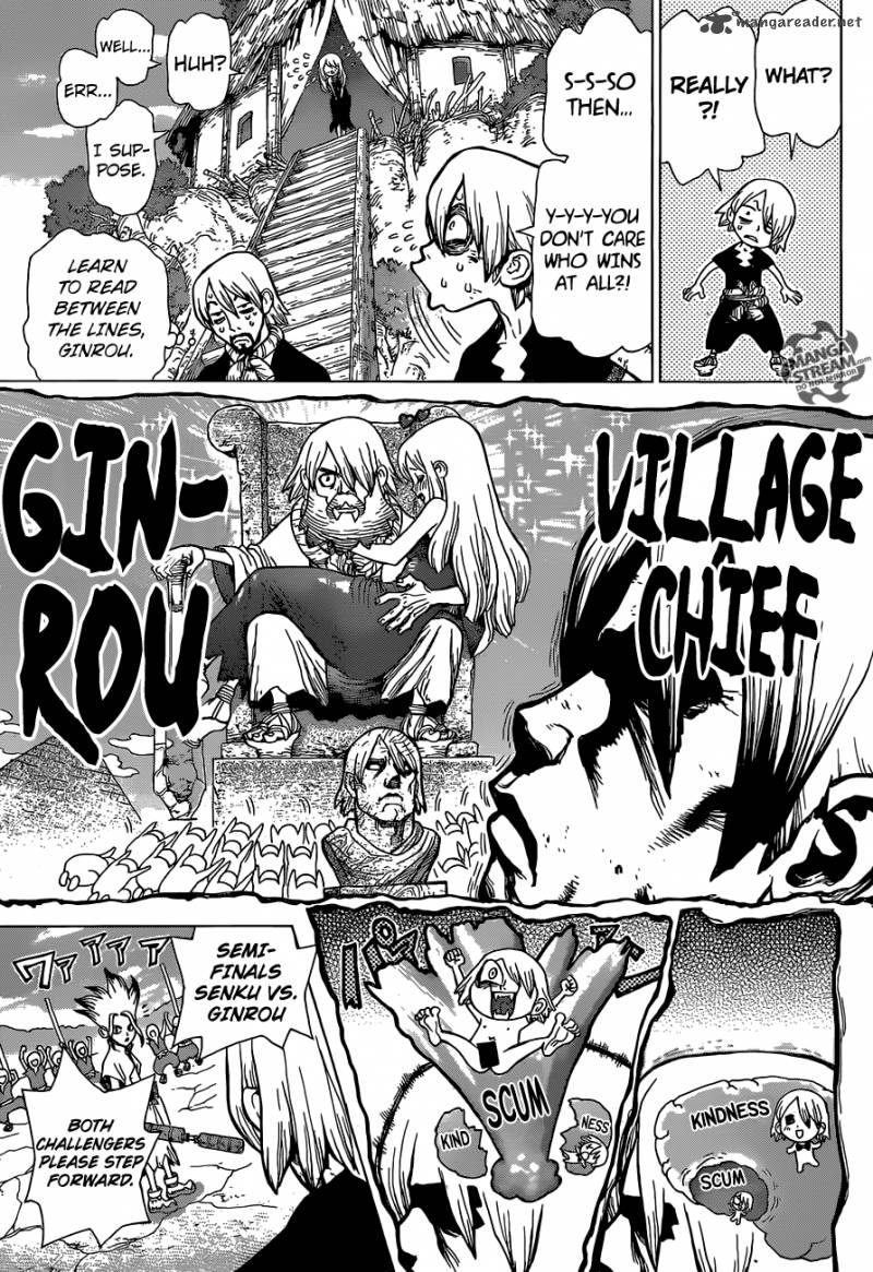 Dr. Stone Manga Chapter 39 page 8 - And the Winner is...