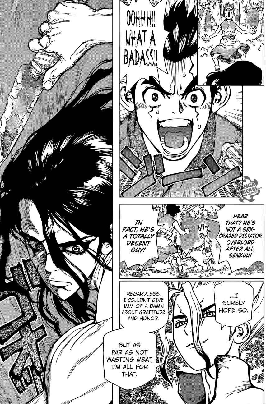 Dr. Stone Manga Chapter 4 page 3 - Pure White Seashells