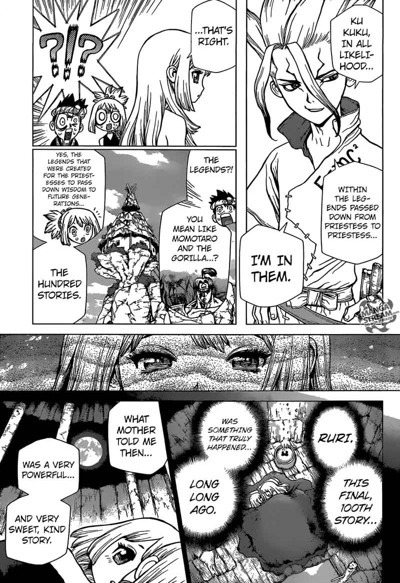 Dr. Stone Manga Chapter 42 page 3 - Tale for the Ages