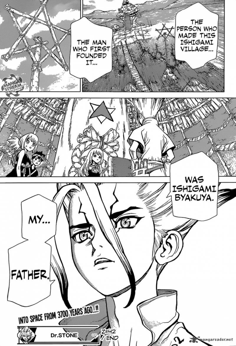Dr. Stone Manga Chapter 43 page 17 - Humanity's Final Six