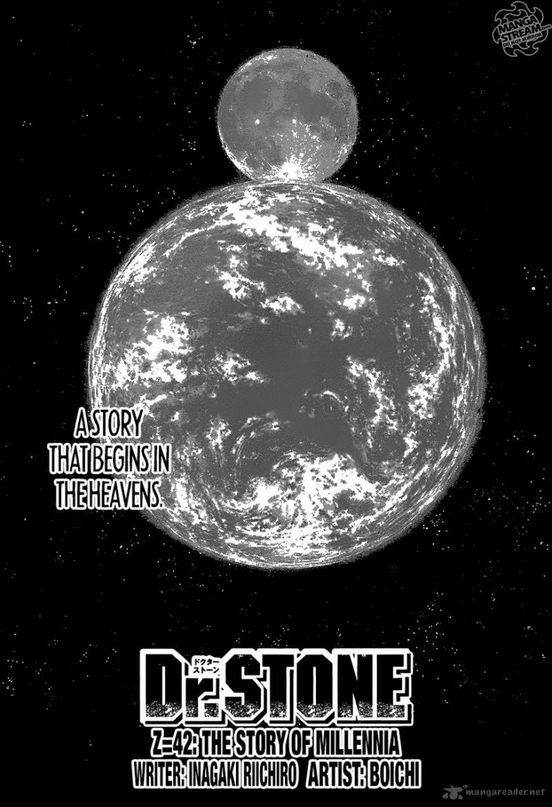 Dr. Stone Manga Chapter 43 page 5 - Humanity's Final Six