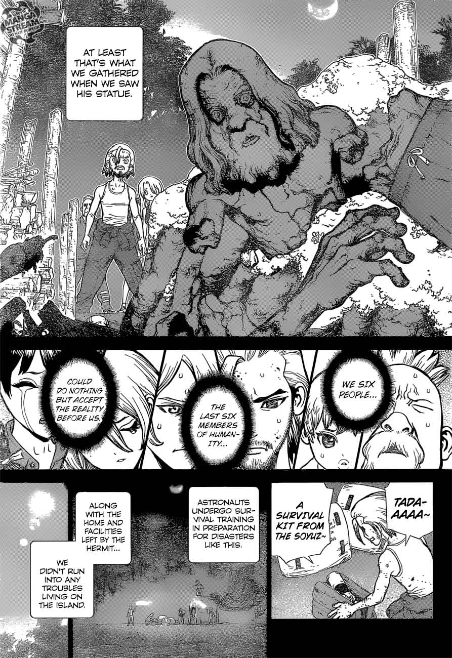 Dr. Stone Manga Chapter 44 page 13 - One Hundred Nights, One Thousand Skies