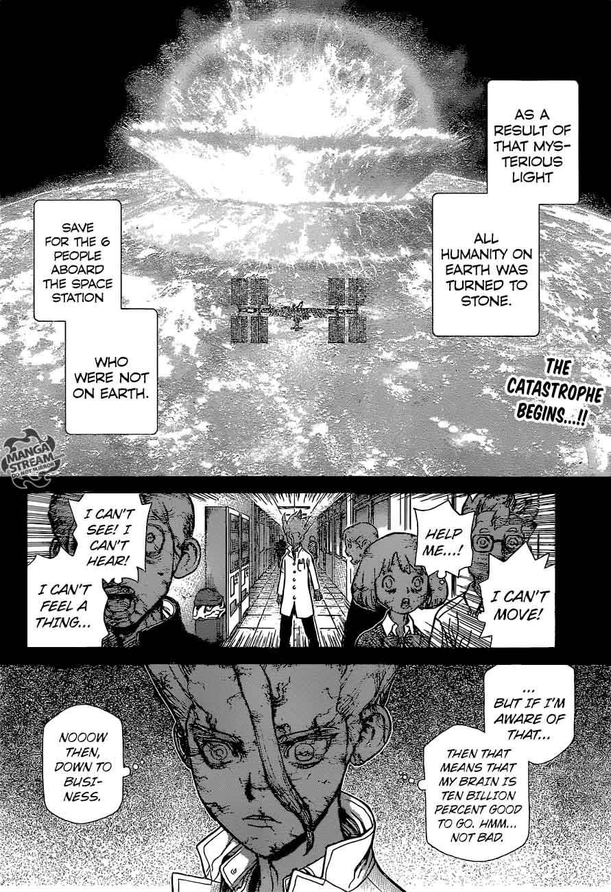 Dr. Stone Manga Chapter 44 page 2 - One Hundred Nights, One Thousand Skies