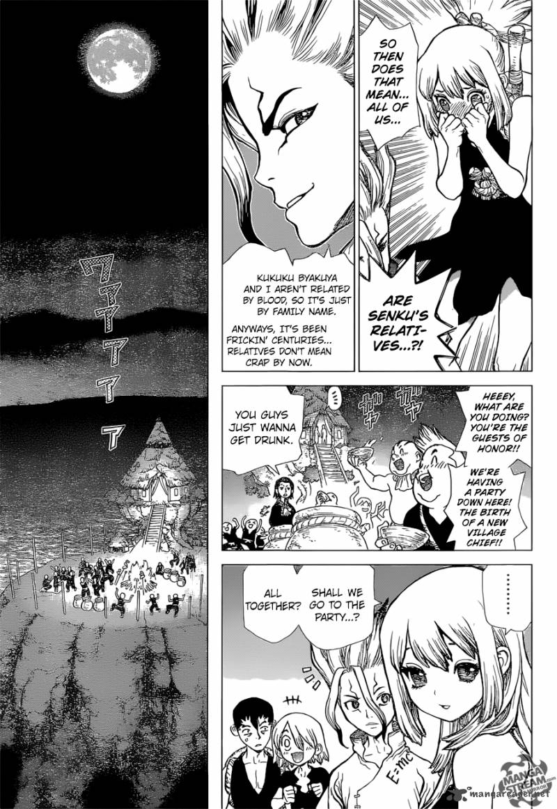 Dr. Stone Manga Chapter 45 page 3 - Epilogue of Part 1 (End of Part 1)