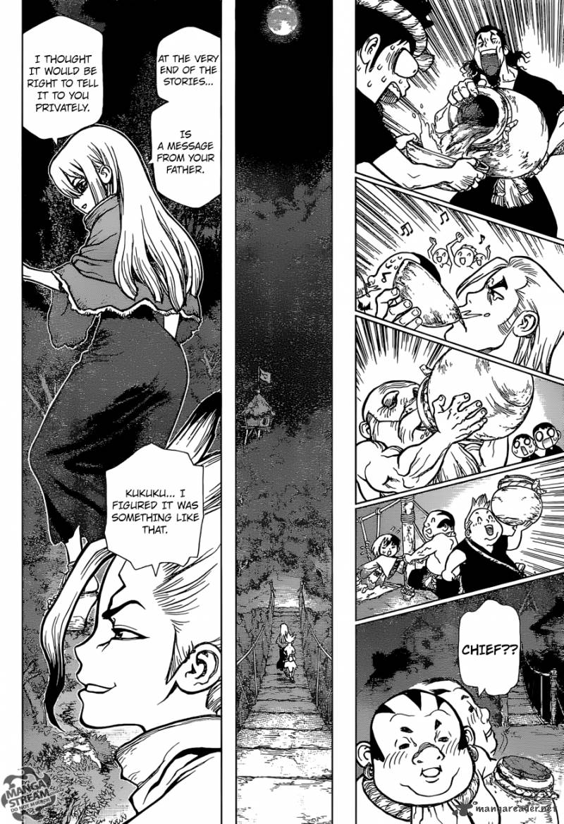 Dr. Stone Manga Chapter 45 page 4 - Epilogue of Part 1 (End of Part 1)