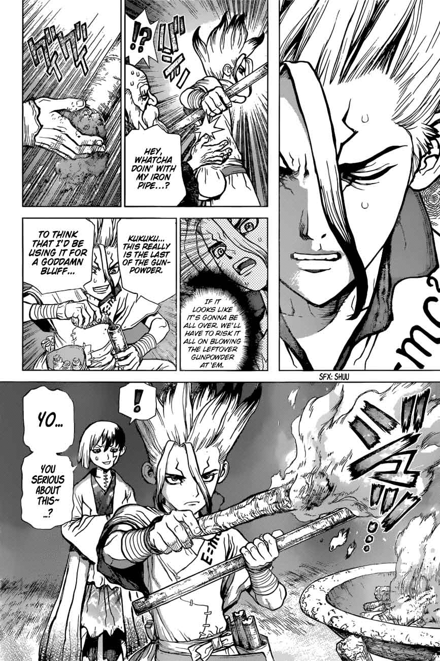 Dr. Stone Manga Chapter 46 page 13 - Stone Wars