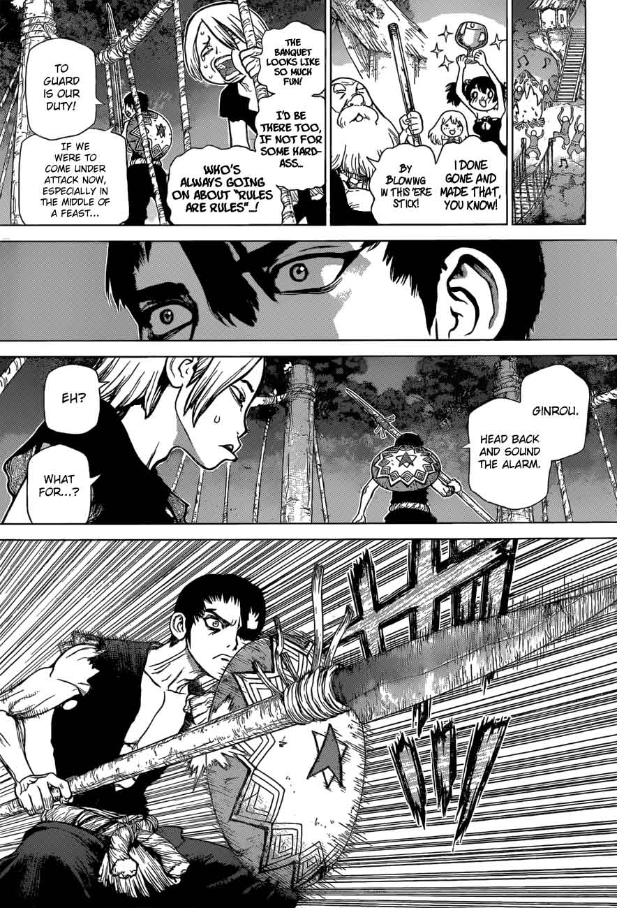 Dr. Stone Manga Chapter 46 page 4 - Stone Wars