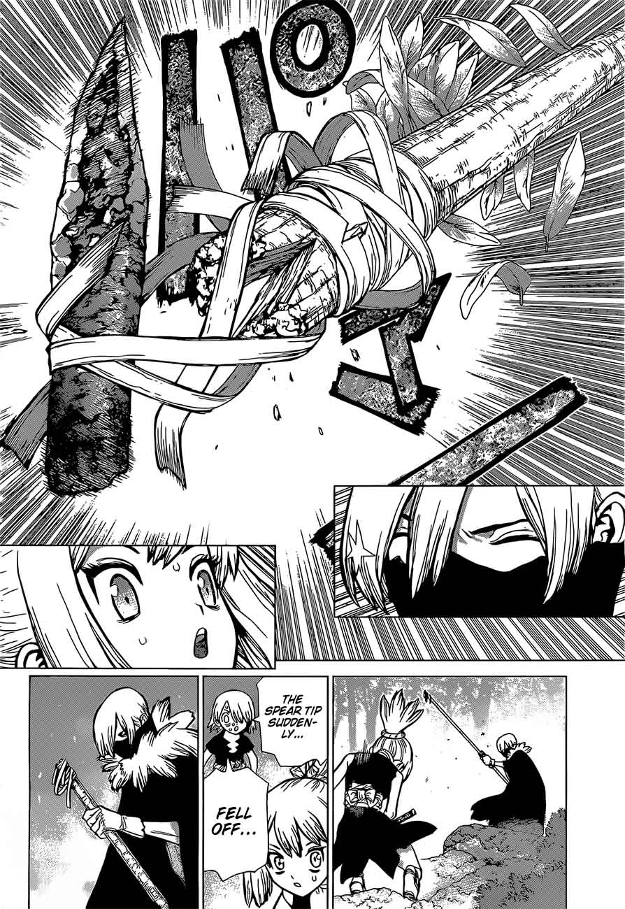 Dr. Stone Manga Chapter 48 page 12 - Blade of Science
