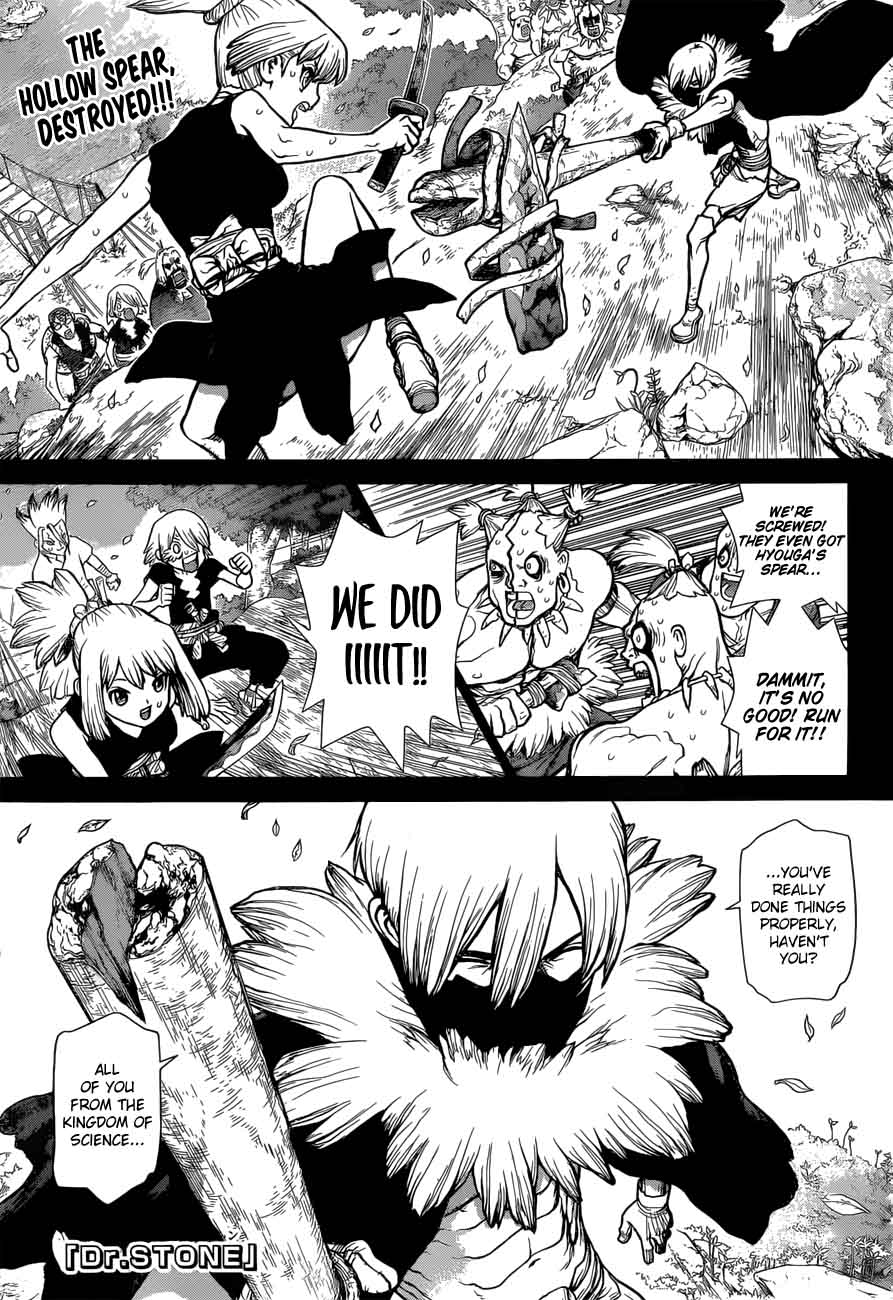 Dr. Stone Manga Chapter 49 page 1 - To the Present