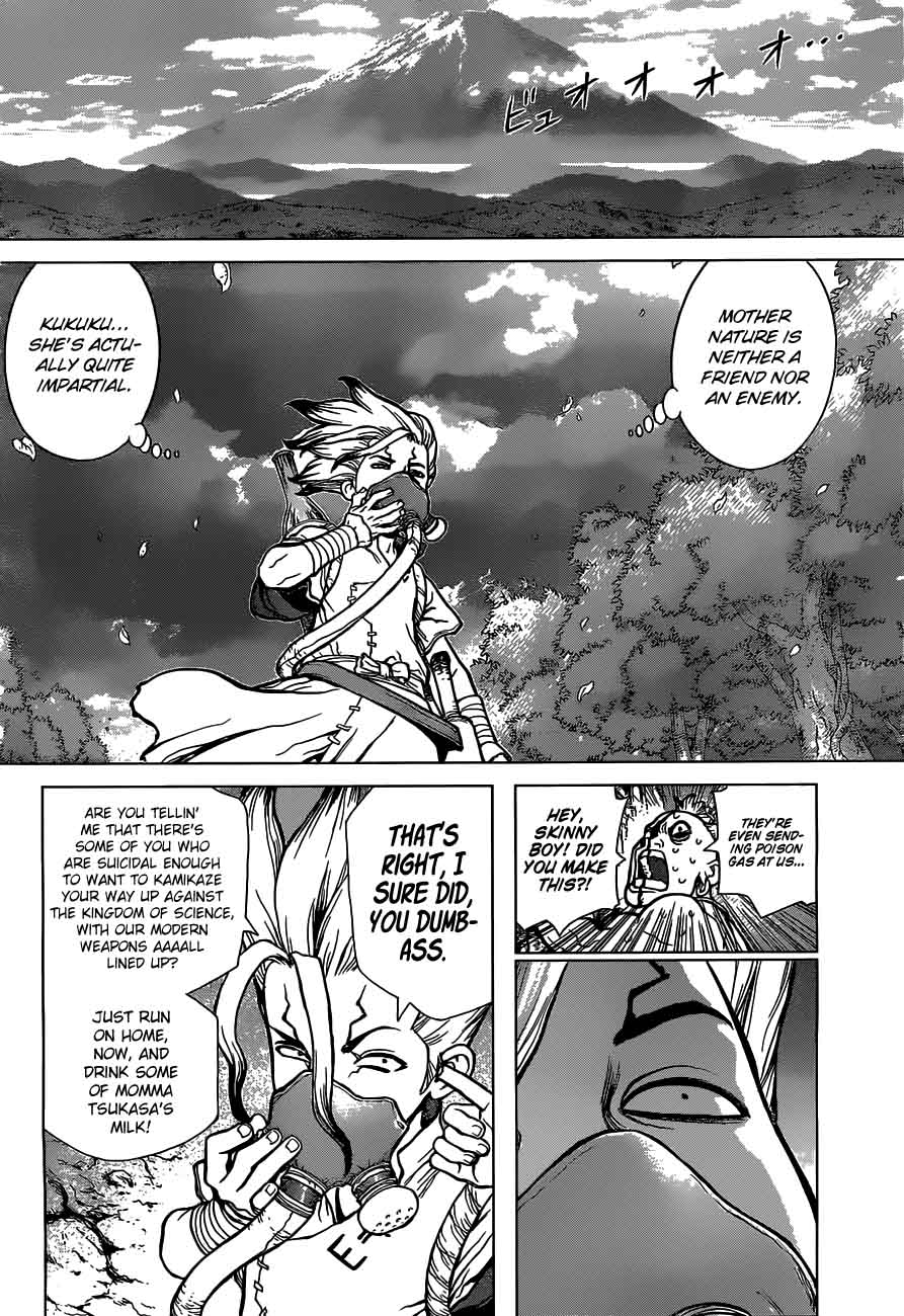 Dr. Stone Manga Chapter 49 page 13 - To the Present