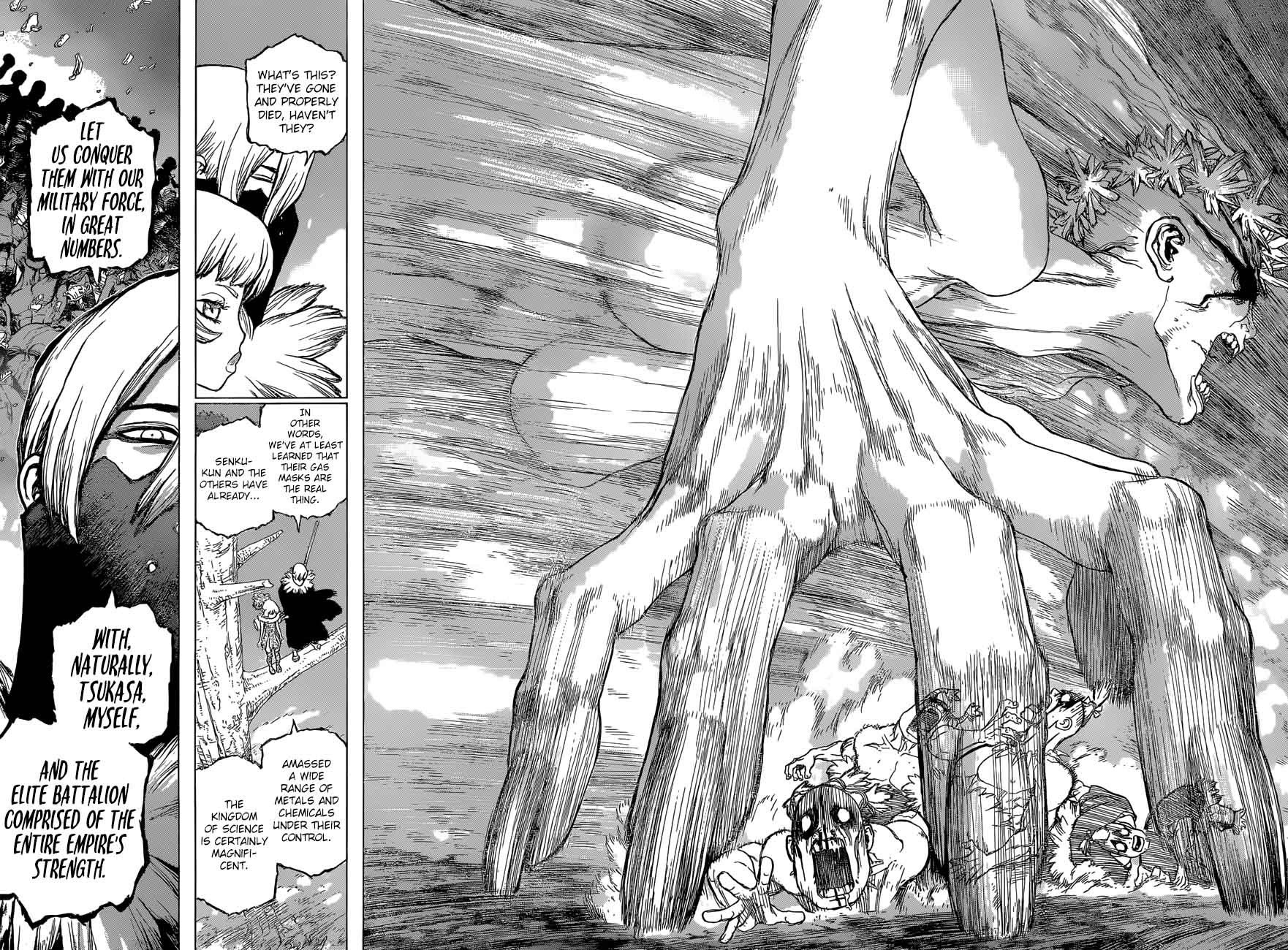 Dr. Stone Manga Chapter 49 page 15 - To the Present