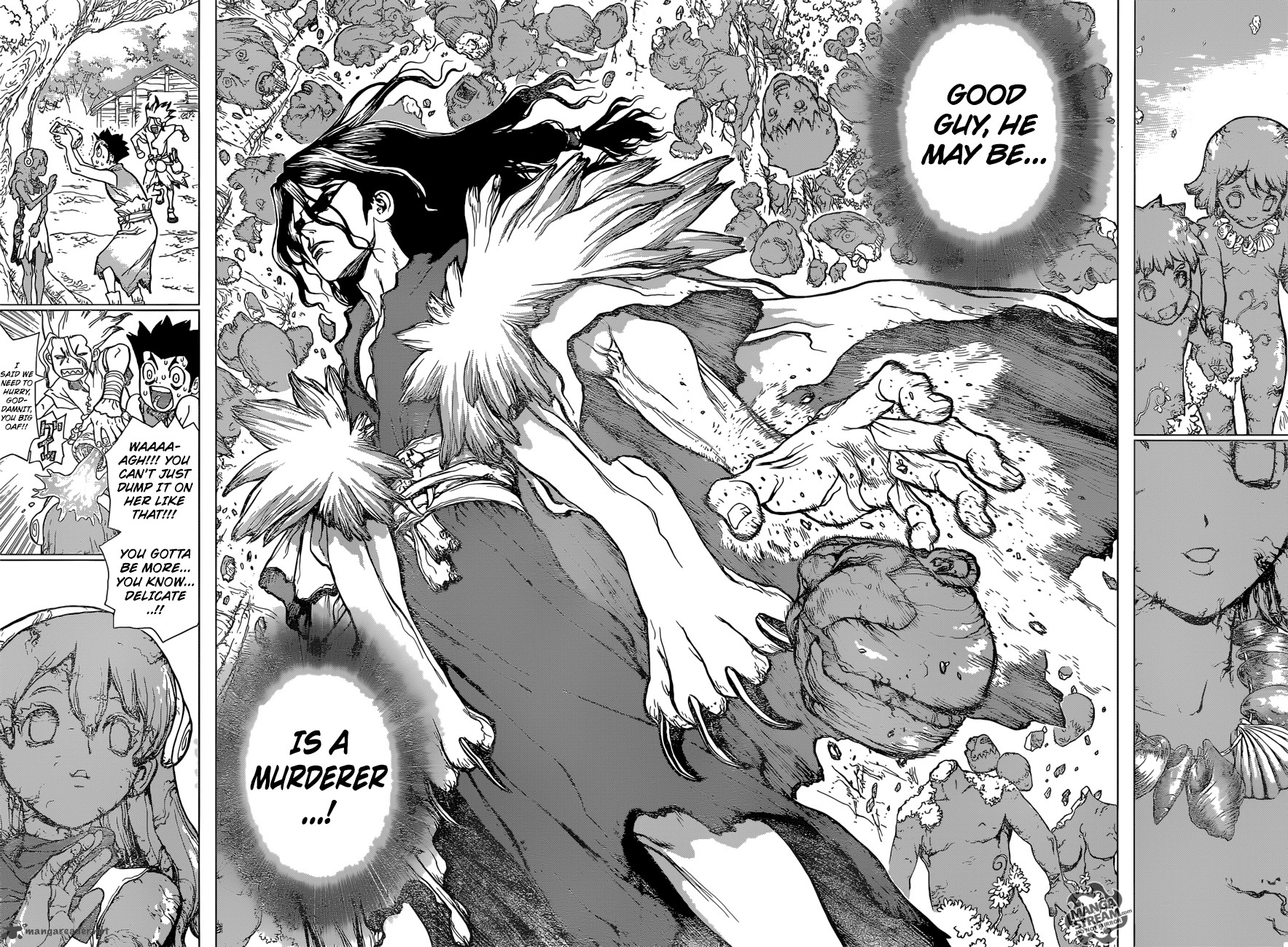 Dr. Stone Manga Chapter 5 page 10 - Yuzuriha