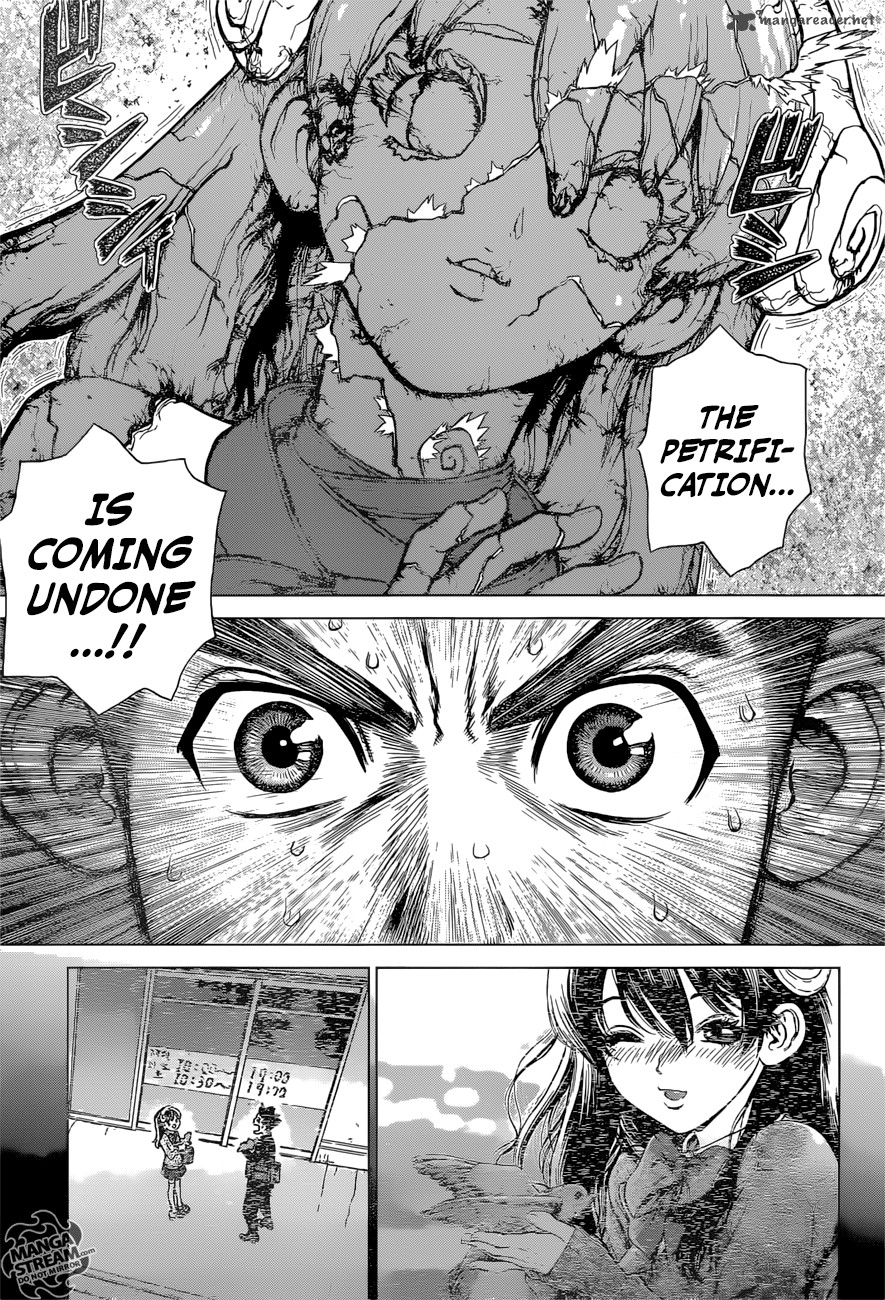 Dr. Stone Manga Chapter 5 page 12 - Yuzuriha