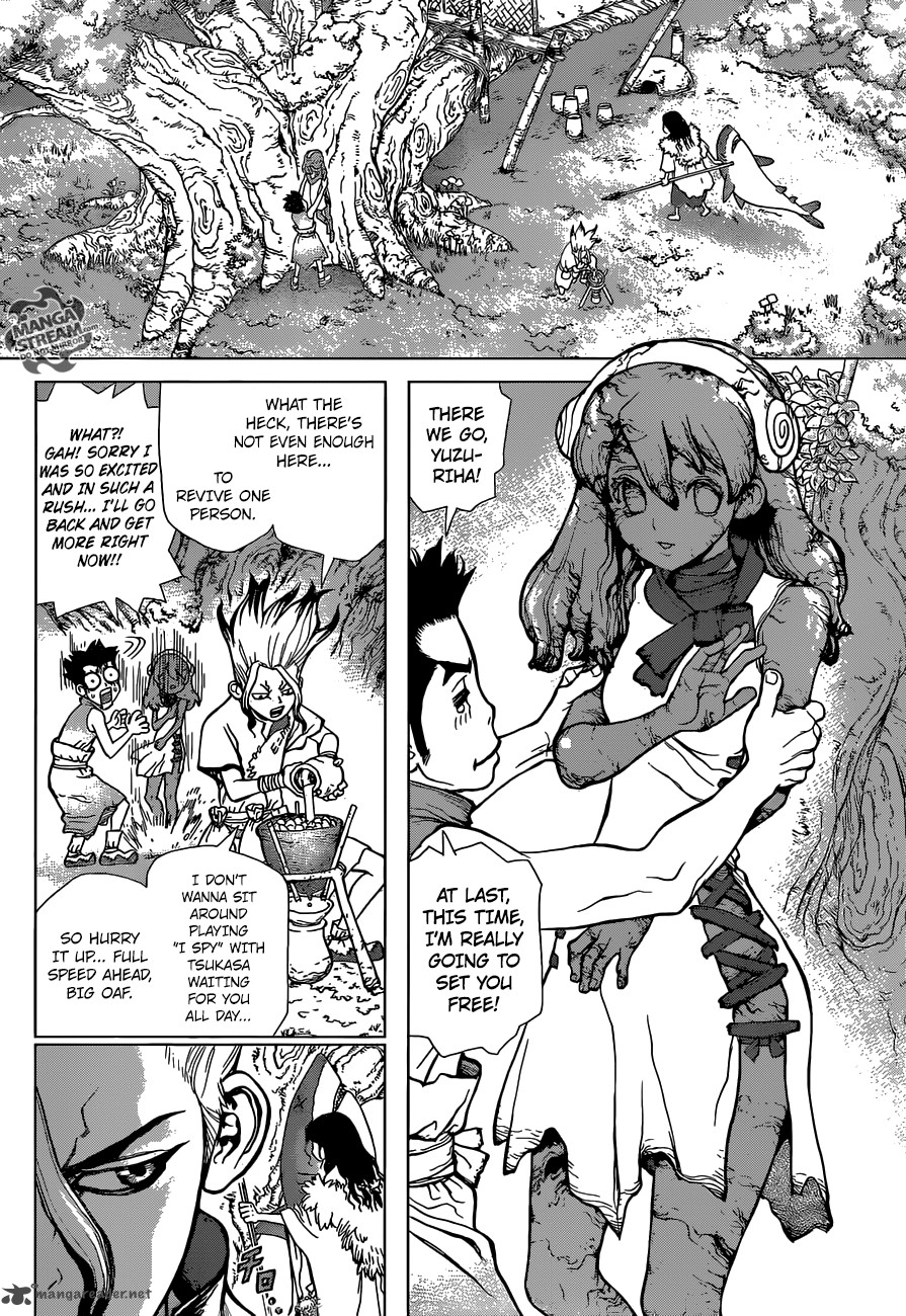 Dr. Stone Manga Chapter 5 page 4 - Yuzuriha