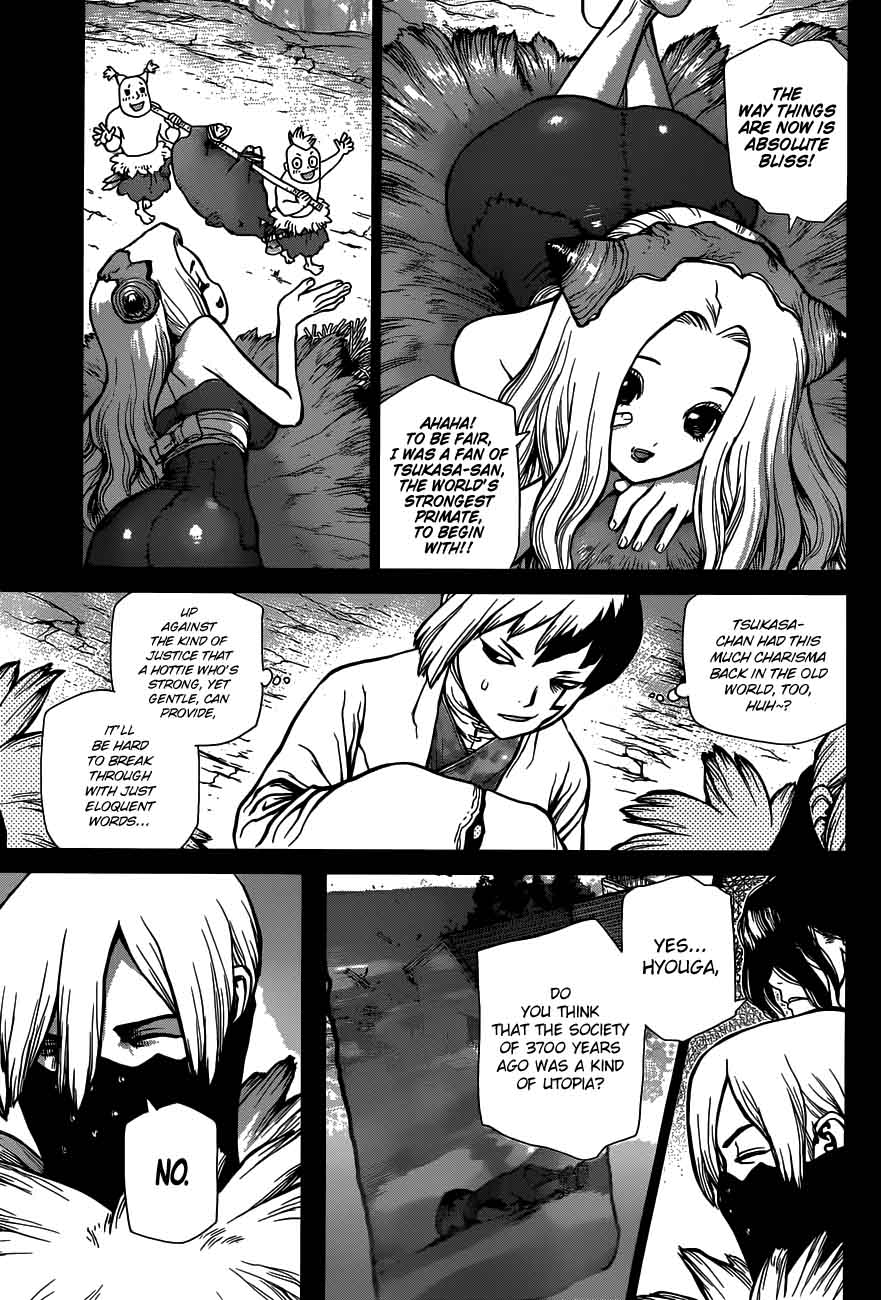 Dr. Stone Manga Chapter 50 page 5 - Humanity's Greatest Weapon