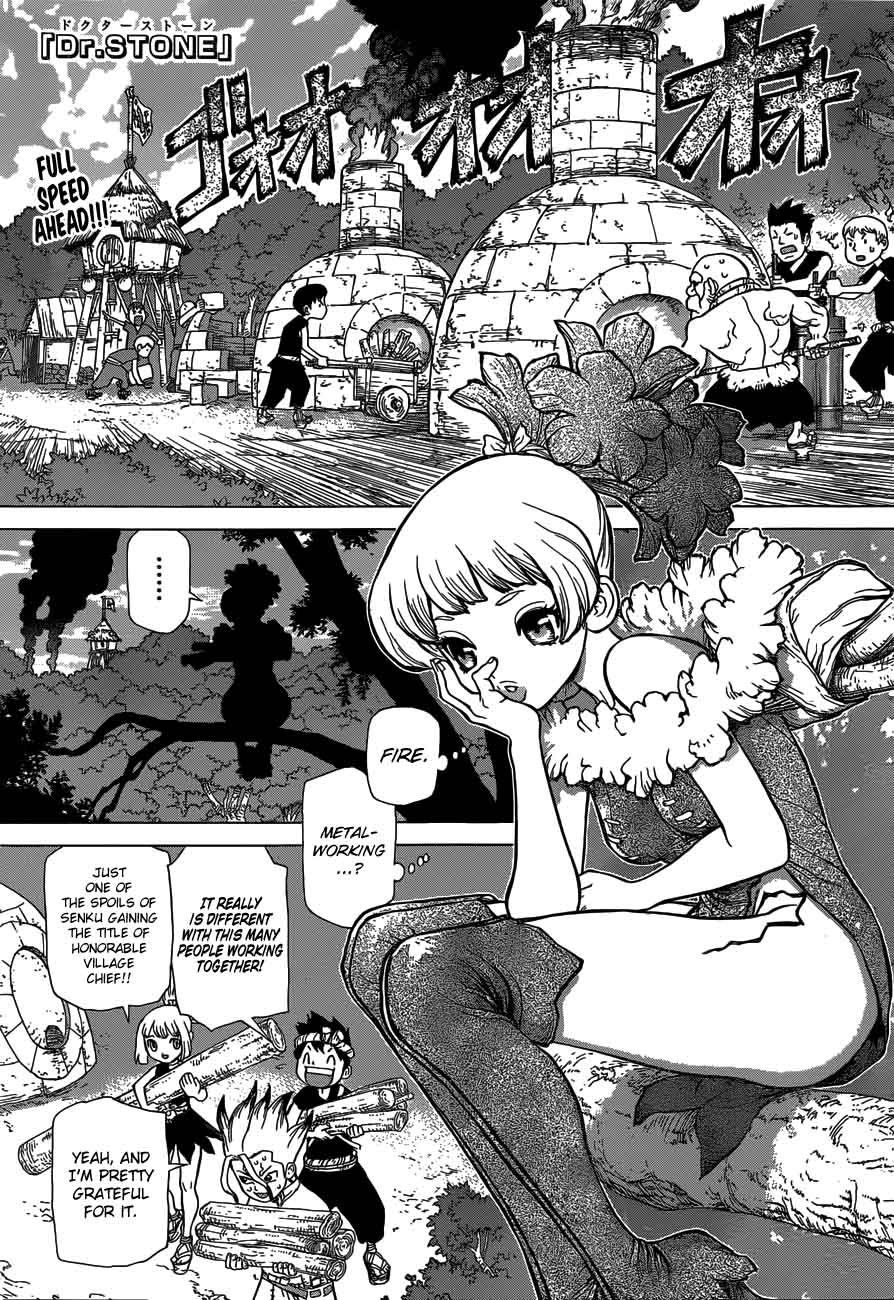 Dr. Stone Manga Chapter 51 page 1 - Sweets for the Stone World
