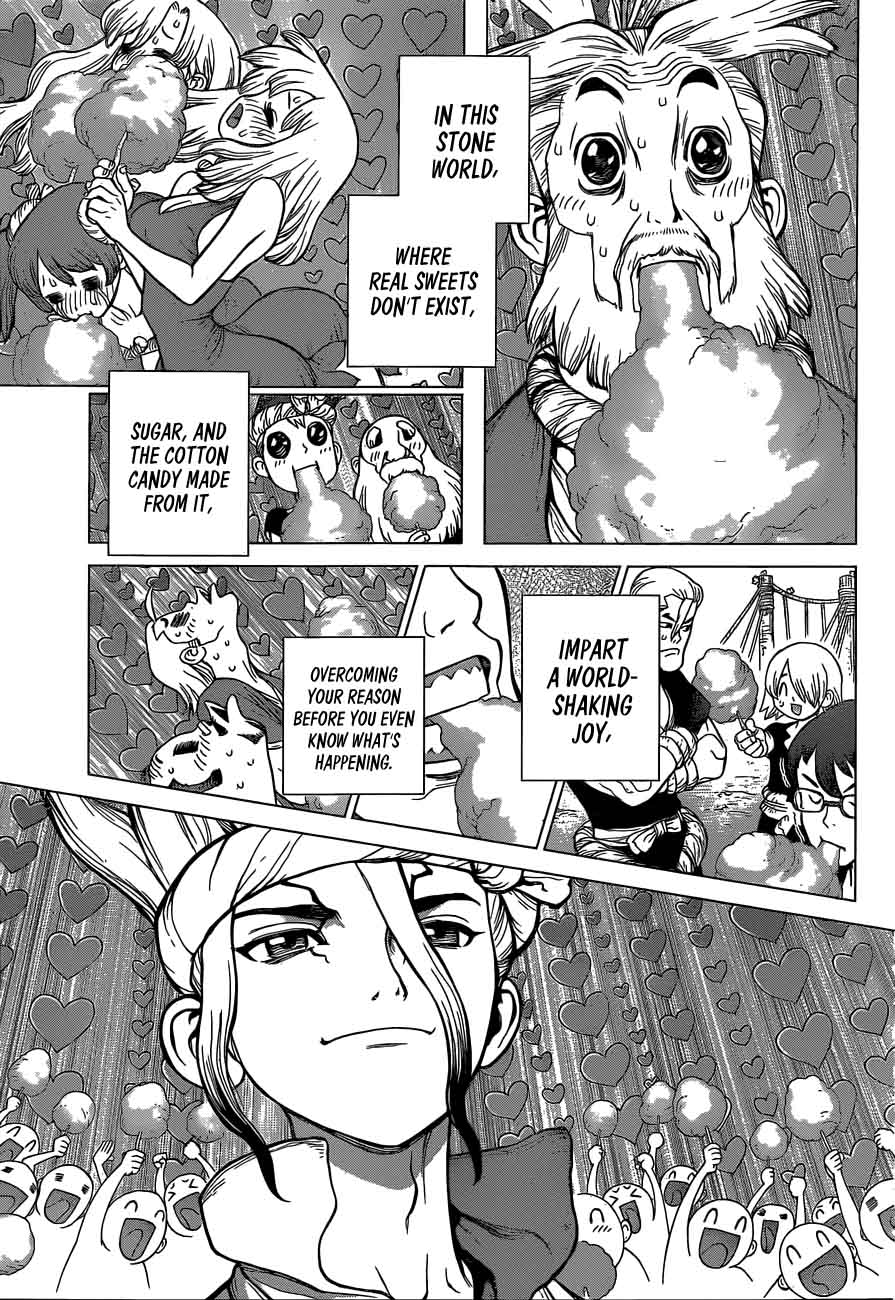 Dr. Stone Manga Chapter 51 page 12 - Sweets for the Stone World