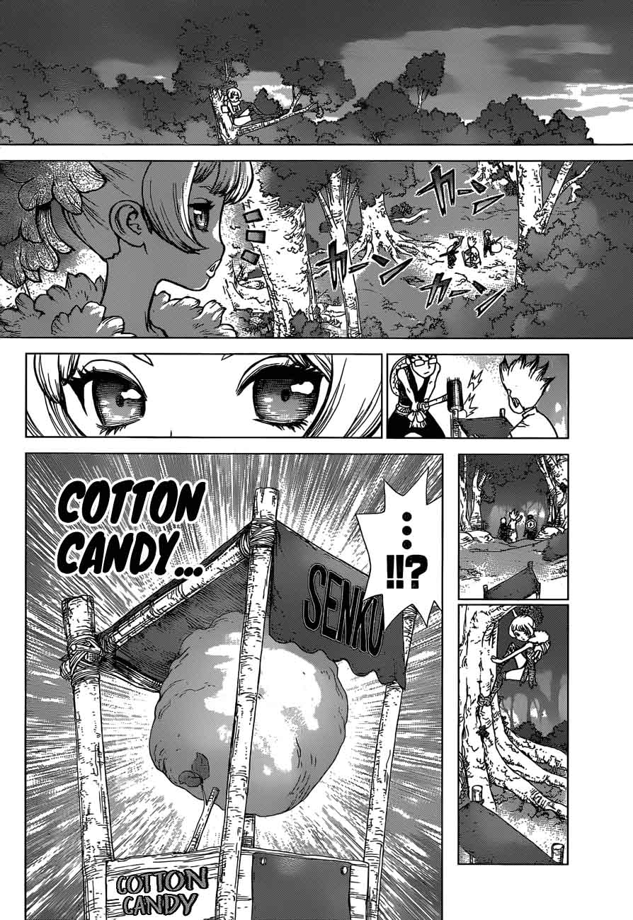 Dr. Stone Manga Chapter 51 page 15 - Sweets for the Stone World