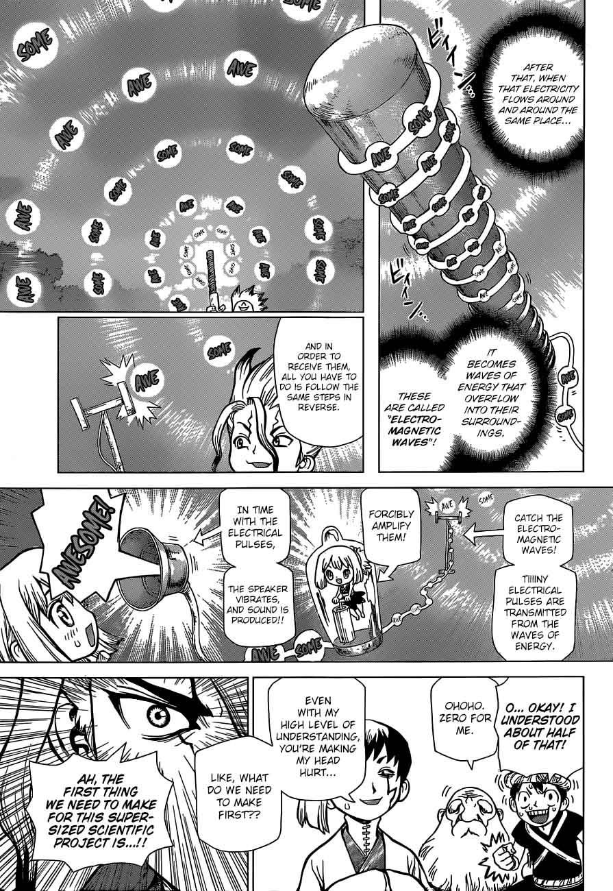 Dr. Stone Manga Chapter 51 page 3 - Sweets for the Stone World