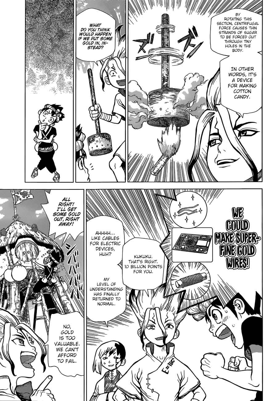 Dr. Stone Manga Chapter 51 page 7 - Sweets for the Stone World