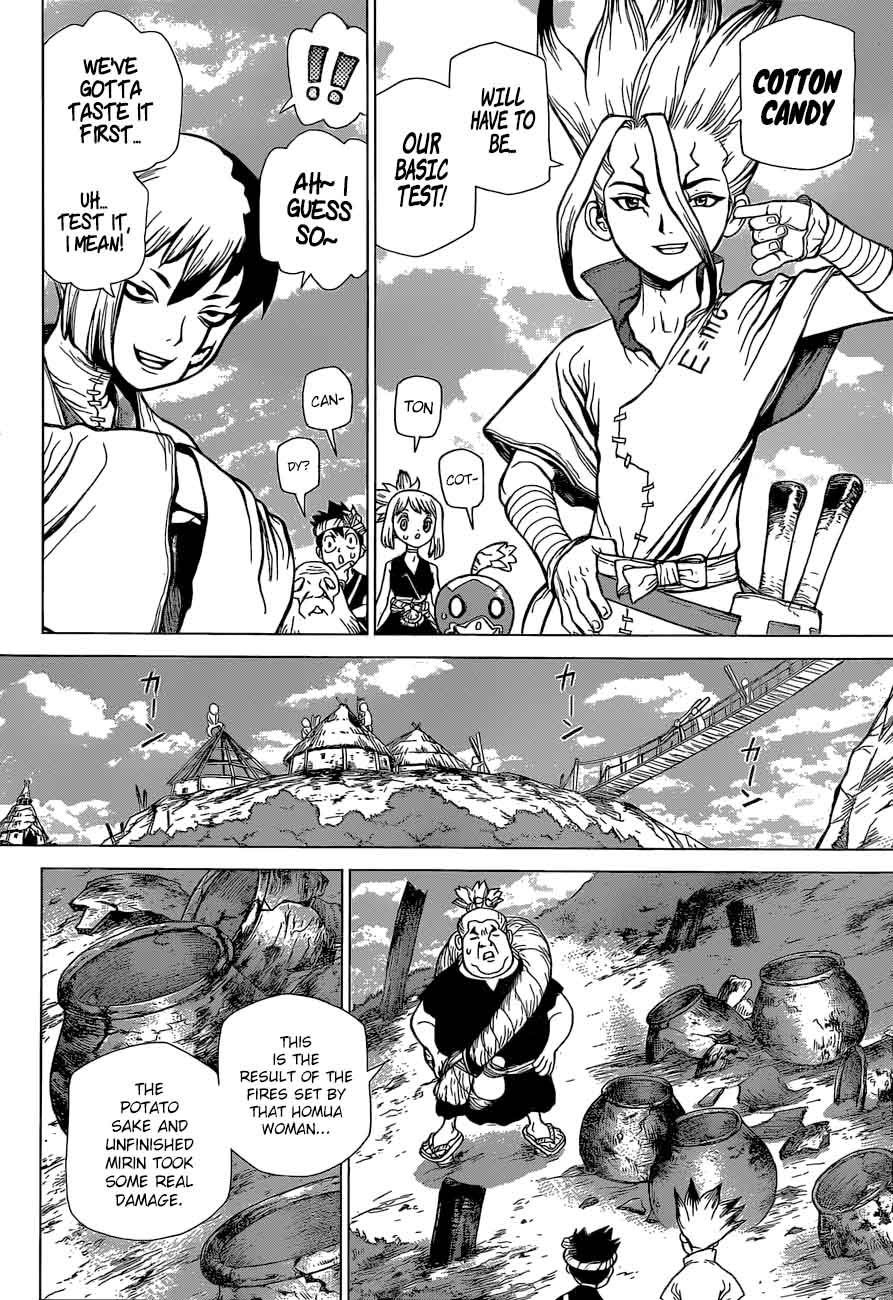 Dr. Stone Manga Chapter 51 page 8 - Sweets for the Stone World