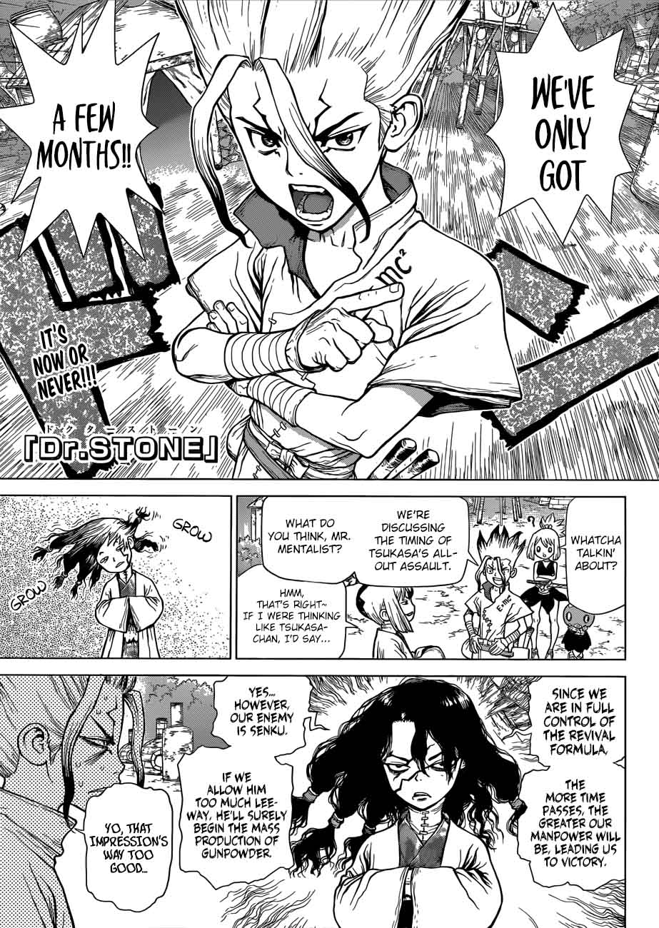Dr. Stone Manga Chapter 52 page 1 - Age of Energy