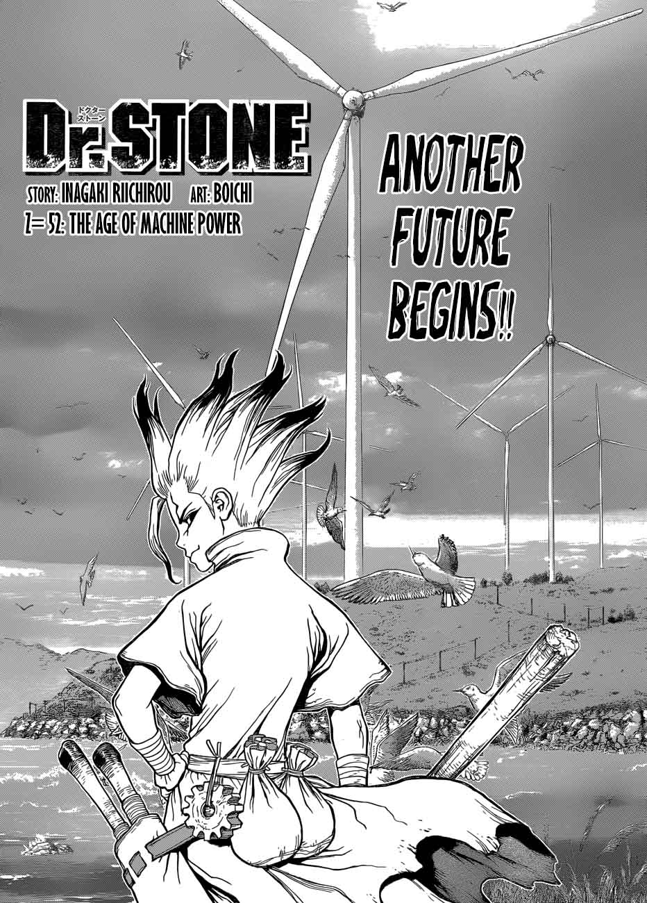 Dr. Stone Manga Chapter 52 page 5 - Age of Energy