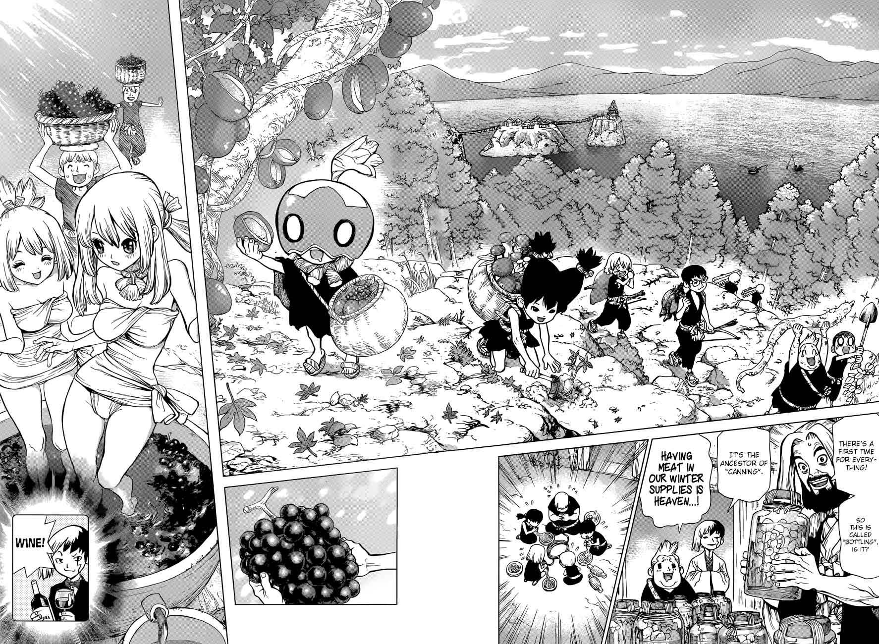 Dr. Stone Manga Chapter 53 page 10 - Hard Knocks Crafting Club