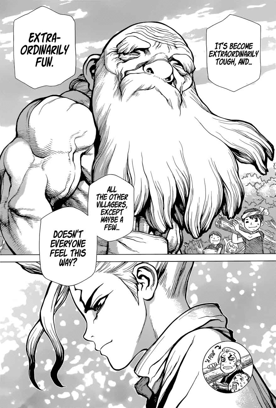 Dr. Stone Manga Chapter 53 page 12 - Hard Knocks Crafting Club