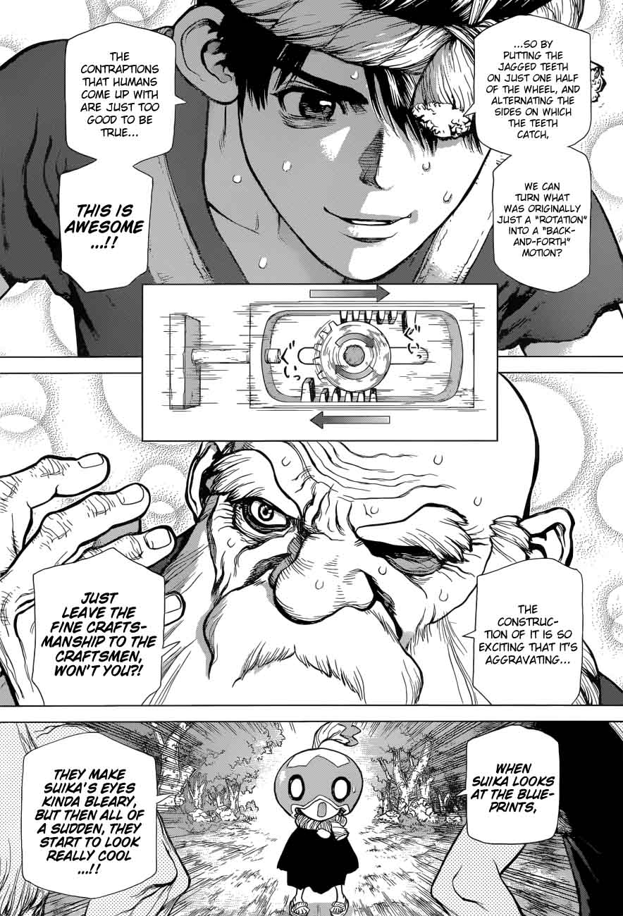 Dr. Stone Manga Chapter 53 page 7 - Hard Knocks Crafting Club