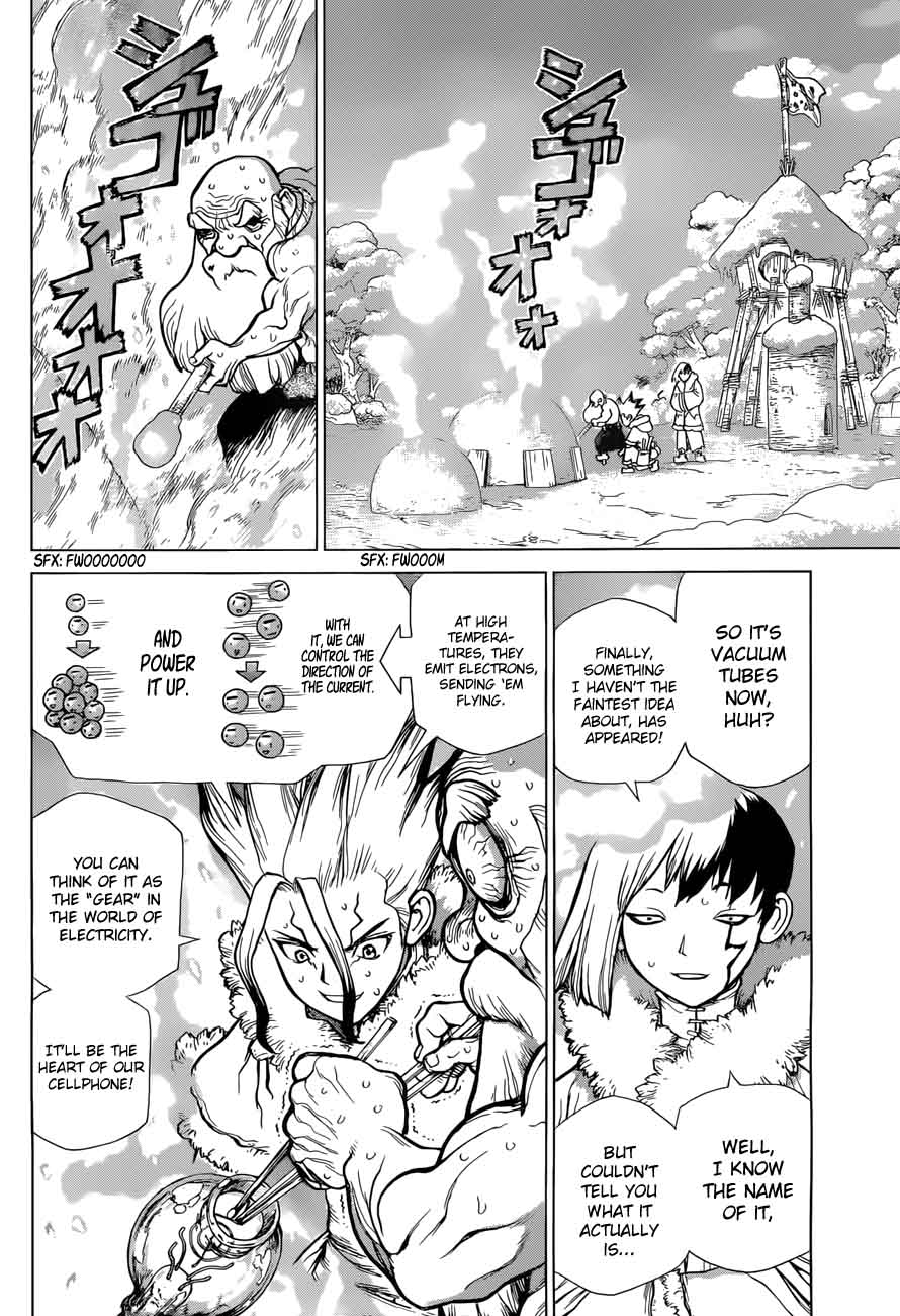 Dr. Stone Manga Chapter 54 page 6 - Flickering Blue Jewel